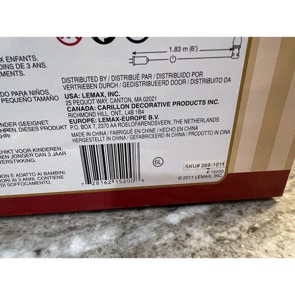 Lemax Vail Village  Johann’s Chalet-Inn Porcelain Village 2011 Chalet Inn RARE - Picture 14 of 15